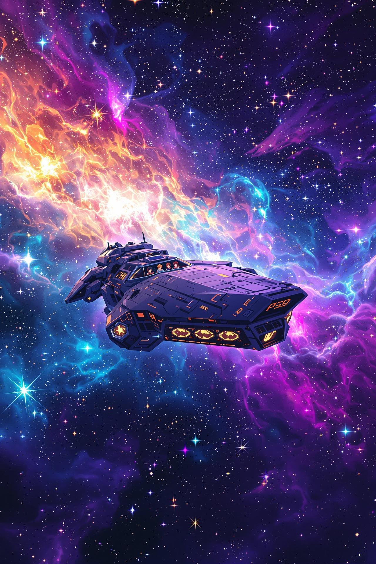 星辰大海:启航 - 动漫 《星辰大海:启航》海报